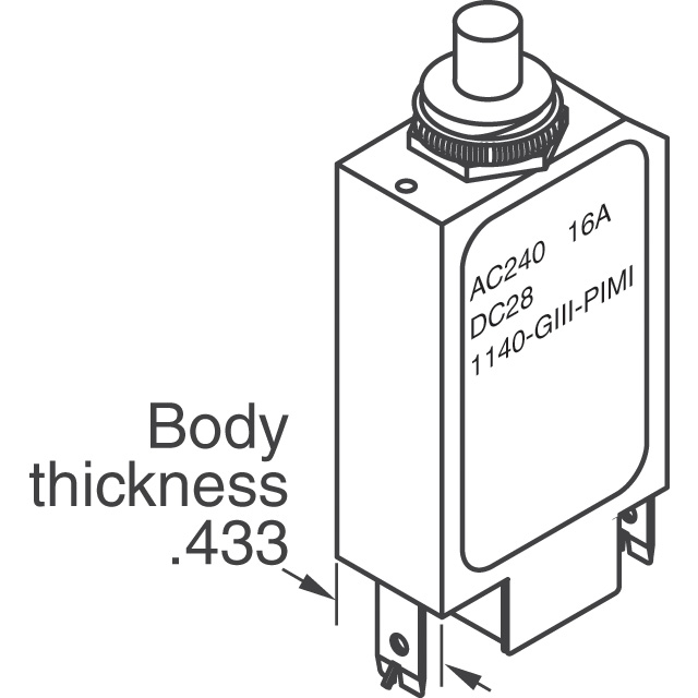 106-M2-P10-3A E-T-A Leistungsschalter